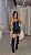 Conj. Couro P.U Textura 3D Corset Alongado TQC/Saia 5 Estrelas ! - Imagem 6