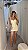 Vestido Curto Couro P.U/Trançado 5 Estrelas ! - Imagem 3