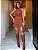 Vestido Decote Halter/Babado ! - Imagem 1