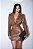Conj. Couro PU Cropped Blazer/Cinto/Saia ! - Imagem 1