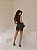 Conj. Cotton Sarja Cropped Botões/Saia ! - Imagem 2