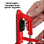Trava de Porta Com Alarme Antifurto Para Anti Arrombamento Hotel Motel Viagem - Imagem 7
