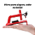 Trava de Porta Com Alarme Antifurto Para Anti Arrombamento Hotel Motel Viagem - Imagem 2