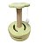 Poste Arranhador para Gatos Brinquedo Duplo Divertido Sisal MDF - Imagem 5