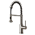 Torneira Gourmet Monocomando Cozinha Extensível Quente E - Imagem 1