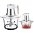 Mini Processador Elétrico 3L Cortador Alimentos Potente - Imagem 1