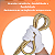 Engate Mangueira Flexível Banheiro 150Cm Dourado Inox Luxo - Imagem 5