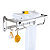 Toalheiro Varal Inox Dobravel Prateleira Suporte Gancho Luxo - Imagem 1