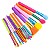 Kit Com 15 Pincéis De Maquiagem Profissional Pincel Colorido - Imagem 1