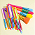 Kit Com 15 Pincéis De Maquiagem Profissional Pincel Colorido - Imagem 4