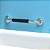 Barra De Apoio Corrimão Inox 30Cm Antiderrapante Idoso - Imagem 5