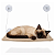 Cama Para Gato Suspensa Janela Rede Caminha Pet Resistente - Imagem 1