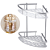 Suporte De Shampoo Aluminio Rack Banheiro Prateleiras Parede - Imagem 1