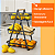 Fruteira De Mesa 3 Andares Cesto De Frutas Legumes Multiuso Organizador - Imagem 6