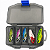 Kit Com 5 Isca Artificial Pesca Profissional Tucunaré Robalo - Imagem 5