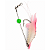 Isca de Camarões Artificais para pesca kit com 4 unidades - Imagem 4