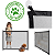 Tela Grade Porta Cachorro Pet Caes Gato Crianças Segurança manual - Imagem 6