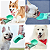 Garrafa de Água Portátil Para Pets 350ml Antivazamento ABS - Imagem 5