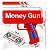 Lança Notas Em Dinheiro Lançador Papel Money Gun Super Festa Luxo - Imagem 3