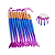 Kit 10 Pincéis Sereia De Maquiagem P/ Sombra Blush Contorno Luxo Com Estojo - Imagem 10