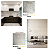 Kit 10 Placas 3d Grosso Mármore Autocolante Para Parede Decorativa Pvc Luxo - Imagem 5