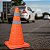 Cone Sinalização Segurança Balizador Refletivo Dobrável 50cm - Imagem 5