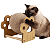 Arranhador para Gato com Bola de Sisal Brinquedo Interativo Anti Estresse - Imagem 1