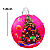 Bola Inflável de Natal com Luz LED 1,2m Decoração Festas Jardim Casa - Imagem 7
