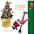Enfeite Árvore De Natal Pernas Mamãe Noel Com Movimento Luxo - Imagem 8