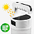 Lampião Luminária Carregador Solar Camping Usb Led Lanterna P - Imagem 3