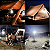 Lampião Luminária Carregador Solar Camping Usb Led Lanterna P - Imagem 4