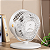 Ventilador Turbo Silencioso Vertical Mesa Chão Recarregável - Imagem 3
