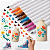 Kit 80 Canetas Marcador Acrílico Permanente Colorida Brush - Imagem 3