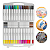 Kit 48 Canetas Marcador Acrílico Permanente Colorida Brush - Imagem 1