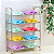 Sapateira 5 Prateleiras Inox Estante Vertical 30 Sapatos - Imagem 7