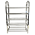 Sapateira 5 Prateleiras Inox Estante Vertical 30 Sapatos - Imagem 6