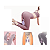 Exercitador Pelvis Adutora Fisioterapia Academia Exercicio - Imagem 2