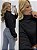 Blusa Sherpa Gola Alta Manga Longa Feminina - Imagem 7
