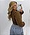 Blusa Sherpa Gola Alta Manga Longa Feminina - Imagem 2