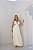Vestido Longo Argola Babado Feminino - Imagem 1