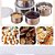 kit 5 potes tigelas inox guarda alimento bowl saladeira jogo vasilha com tampa h - Imagem 8
