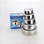 kit 5 potes tigelas inox guarda alimento bowl saladeira jogo vasilha com tampa h - Imagem 5