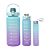 Kit da Garrafa De Água Grande 3 em 1 Capacidade 300+900+2000ML Gradiente Cor:So - Imagem 2