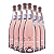 Espumante Casa Perini Aquarela Moscatel Rosé 750ml 6 garrafas - Imagem 1