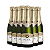 Espumante Monte Paschoal Moscatel Brut 187ml 06 garrafas - Imagem 1