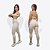 CONJUNTO POLIAMIDA LISO COM BOLSO OFF WHITE - Imagem 1