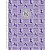 Caderno Brochura Capa Dura Rebecca Bonbon Animativa Roxo - Imagem 1