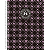 Caderno Brochura Capa Dura Rebecca Bonbon Animativa Xadrex Preto - Imagem 1