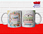Caneca de Cerâmica Branca Personalizada - Imagem 1