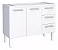 GABINETE AÇO COZIMAX VENUS 1,20MT BRANCO - Imagem 1